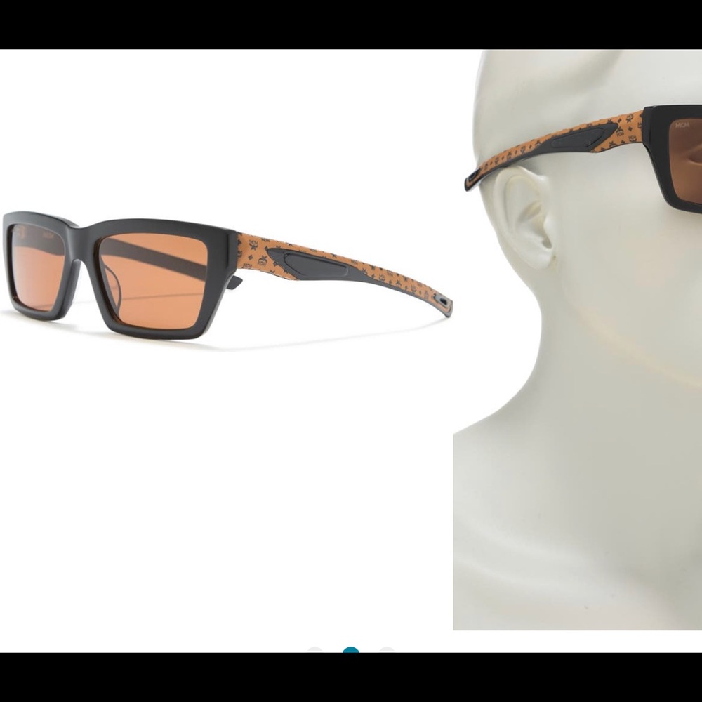 Brand new mcm sunglasses with case and dust cloth